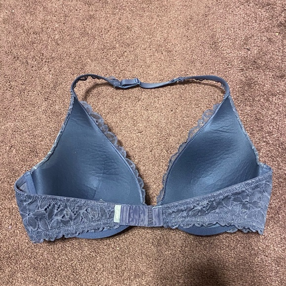 EUC Aerie lacy halter underwire bra lightly lined 36D - Picture 2 of 4